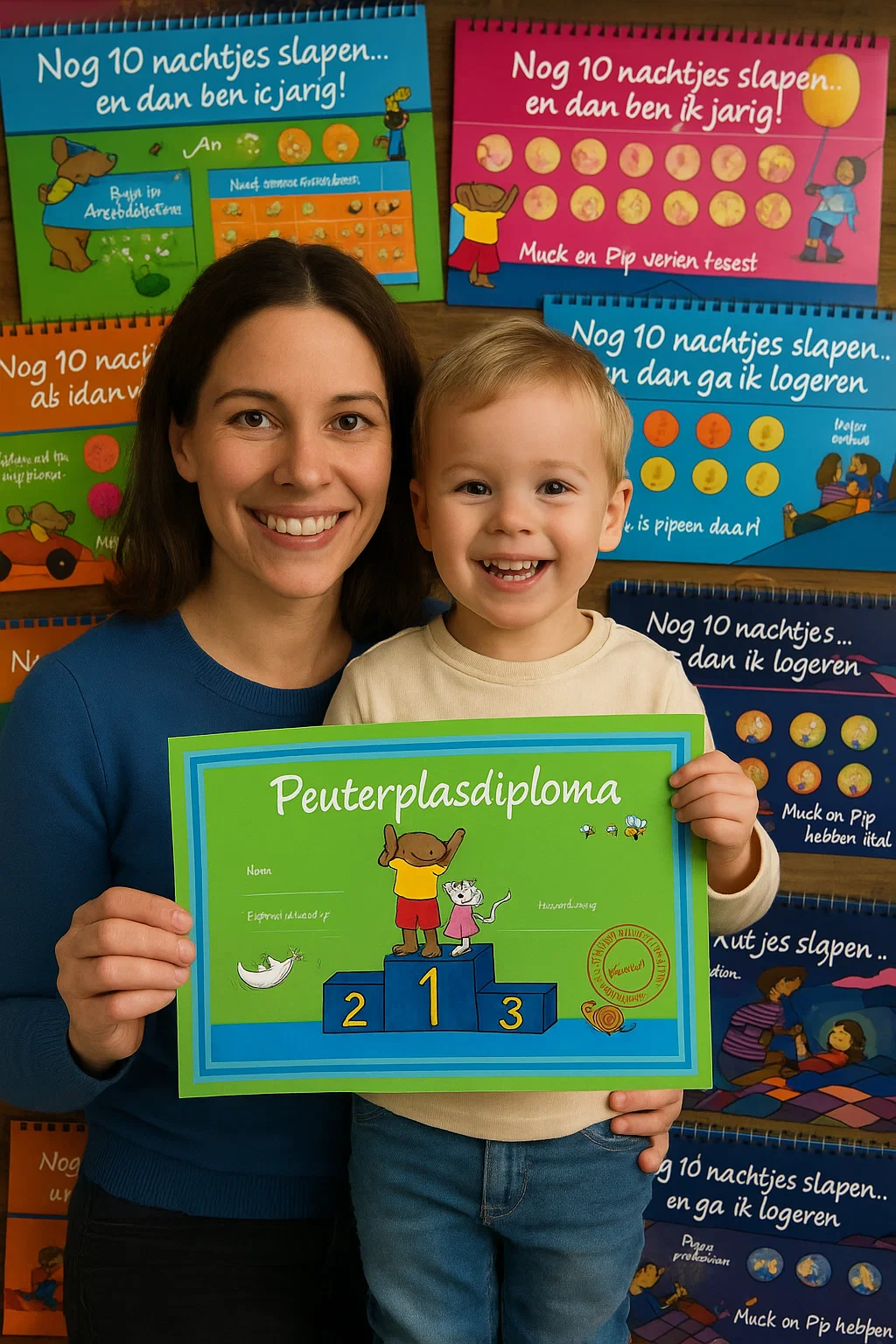 Hoera! Mees is zindelijk!